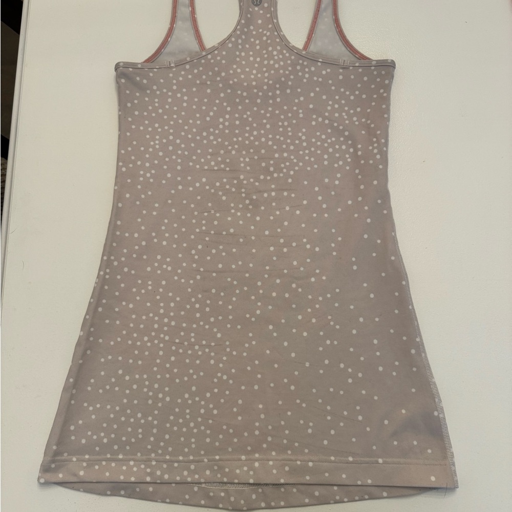 Lululemon Athletica Set of 2 Racerback Red and Gray Tank Tops Size 6 - Picture 5 of 7